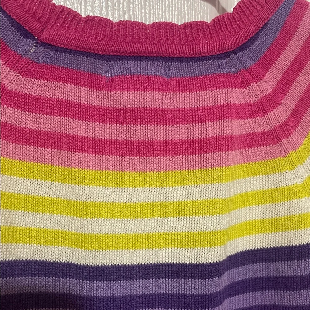 The Children’s Place Striped Mulit Color Dress Long Sleeve Size 3T